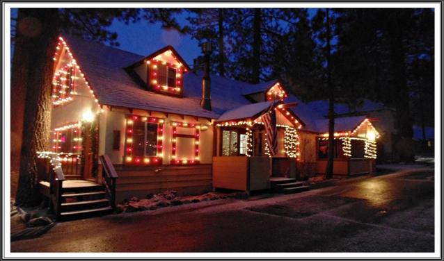 Happy Holidays and Merry Christmas from all of us at Timberline Lodge in Big Bear, your winter vacation in the mountains of Big Bear