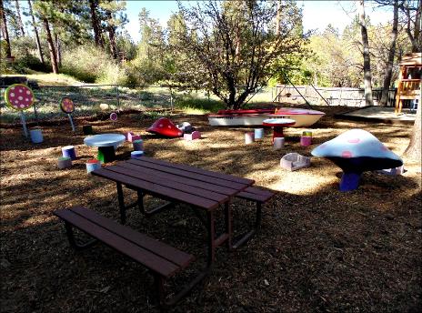 Big Bear Lake Timberline Lodge New Play Ground Area