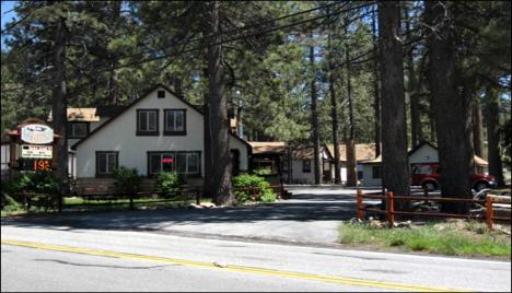 view of Big Bear Lake from Timberline
