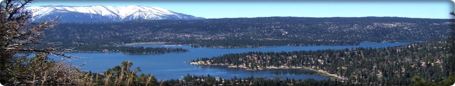Mountains surrounding Big Bear Lake Big Bear City Fawnskin Holcomb Valley and Big Bear Valley